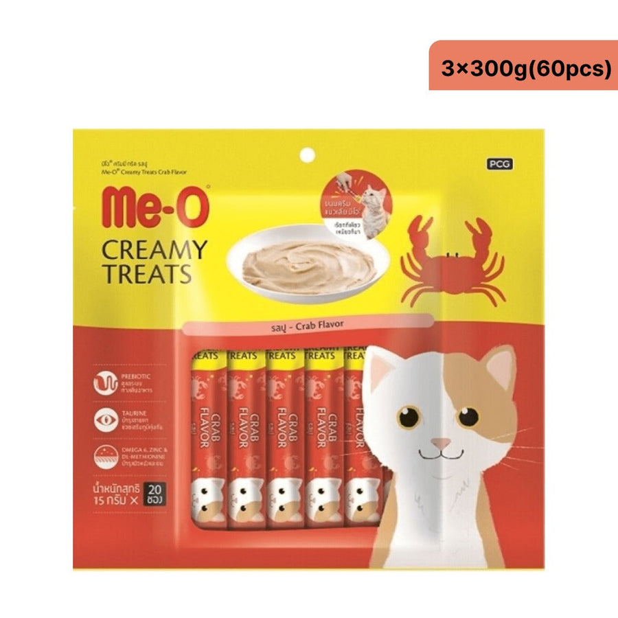 Me-O Creamy Crab Cat Treats, 300g
