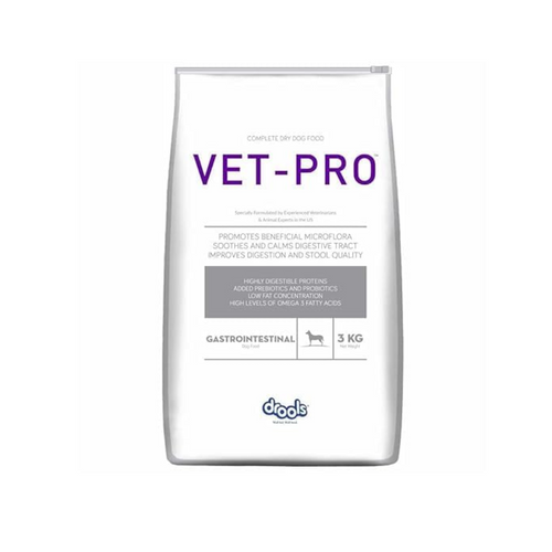 Vet Pro Gastrointestinal Dry Dog Food, 3 Kg
