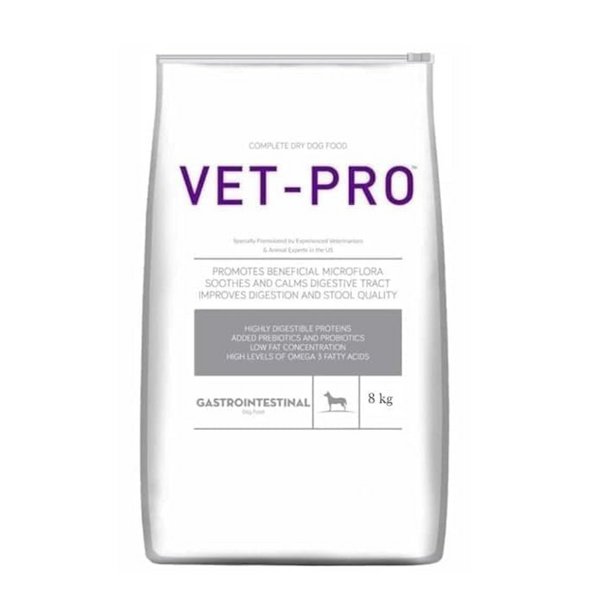 Vet Pro Gastrointestinal Dry Dog Food, 3 Kg Ingredients