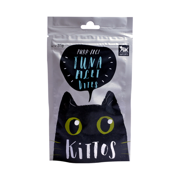 Kittos Purr fect Tuna Filet Bites Cat Treats, 35g Ingredients