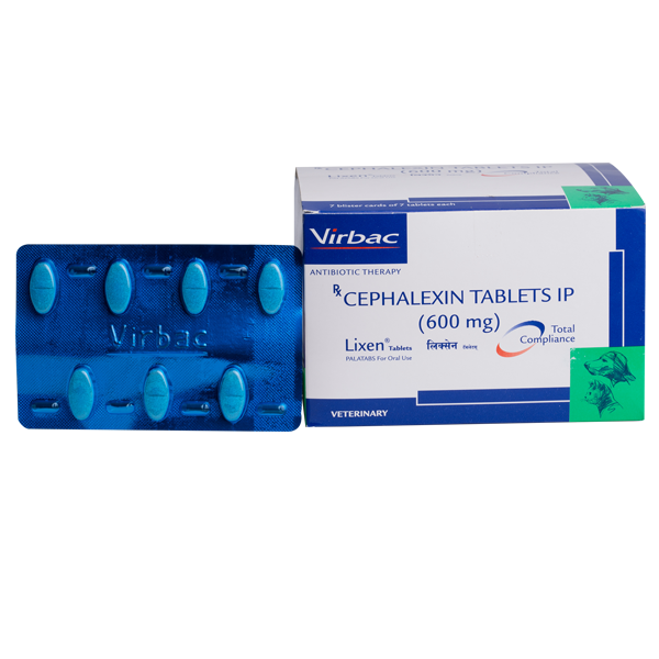 Virbac Lixen Palatable for Dogs & Cats (pack of 7 tablets) - 300 mg