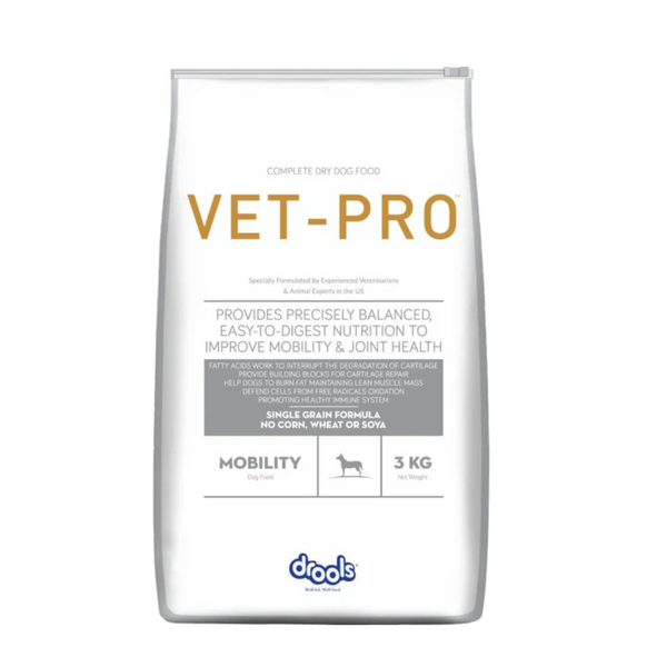Vet Pro Mobility Dry Dog Food, 3 Kg Ingredients