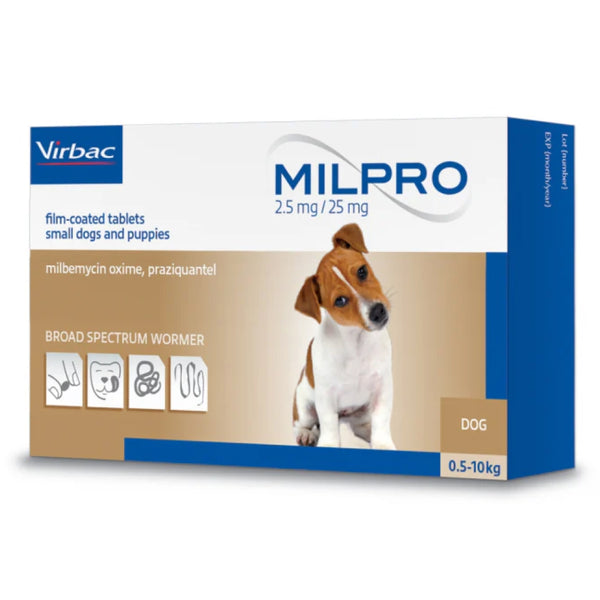 Virbac Milpro Dewormer for Dog & Puppies