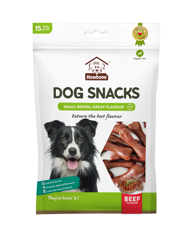 HoeBone Dog Snacks Chicken Beef Flavor 15 in 1, 270g Ingredients