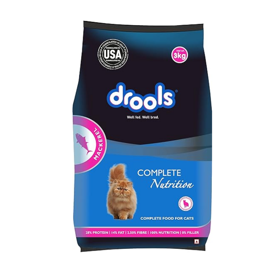 Drools Mackerel Adult Dry Food - for Adult Cat