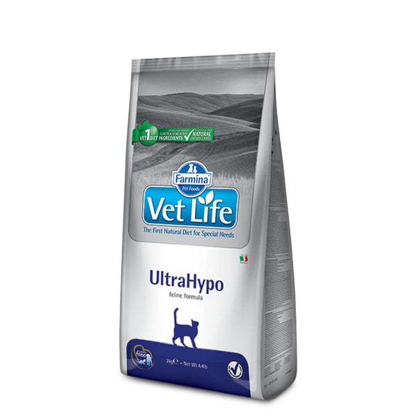 Farmina Vet Life Cat Ultrahypo Natural Diet Dry Cat Food, 2Kg Ingredients