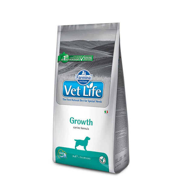 Farmina Vet Life Grwoth Canine Formula Dry Dog Food, 2kg Ingredients