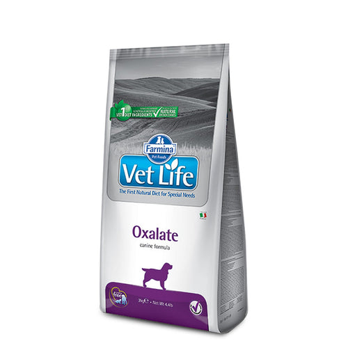 Farmina Vet Life Oxalate Canine Formula Natural Diet - Dry Dog Food, 2 Kg