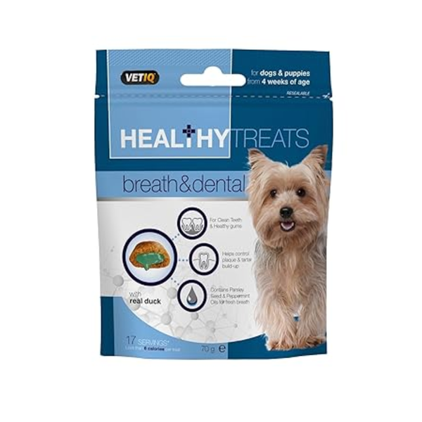 Mark & Chappell Breath & Dental Dog treats, 70g Ingredients