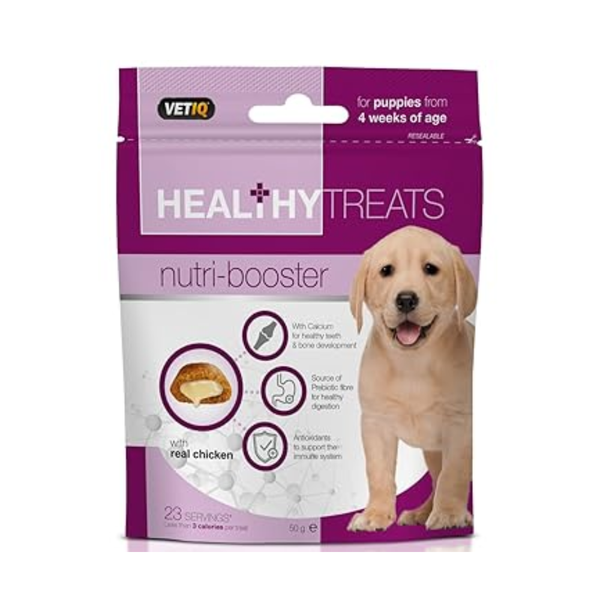 Mark & Chappell Healthy Nutri Booster Dog Treats, 70g Ingredients