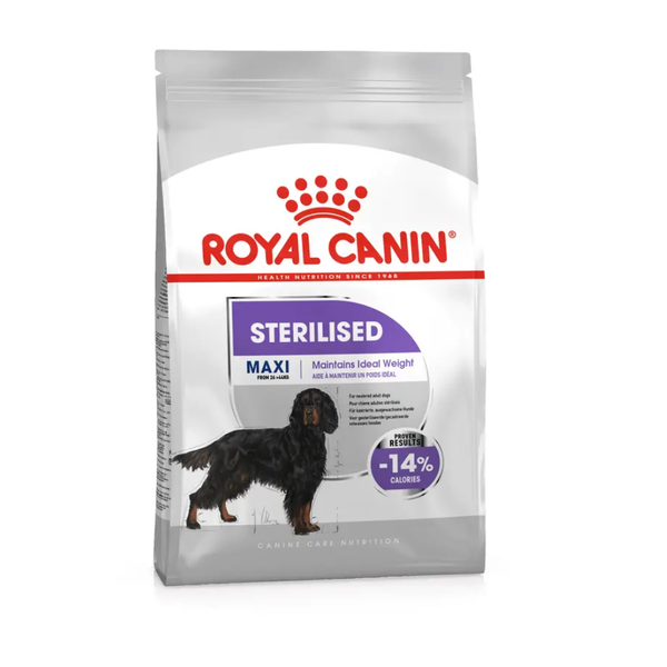Royal Canin Maxi Sterilised Adult Care Dry Food For Dog, 3 Kg Ingredients