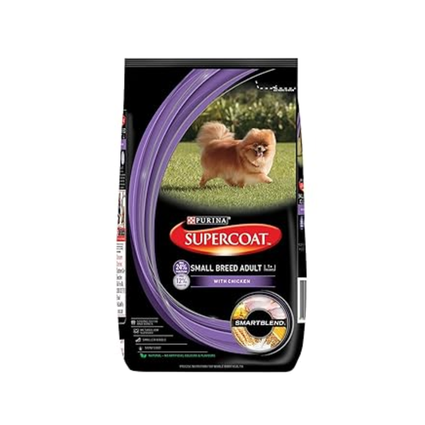 Purina Supercoat Adult Small Breed Dry Dog Food Chicken, 3Kg Ingredients