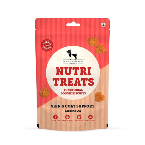 HUFT Nutri Treats For Dogs Skin & Coat Support, 150g