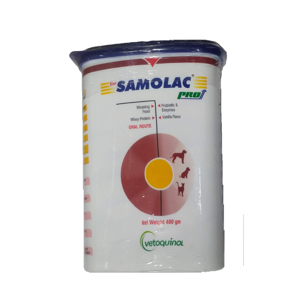Vetoquino Samolac Pro Weaning Food Supplement, 400 g Ingredients