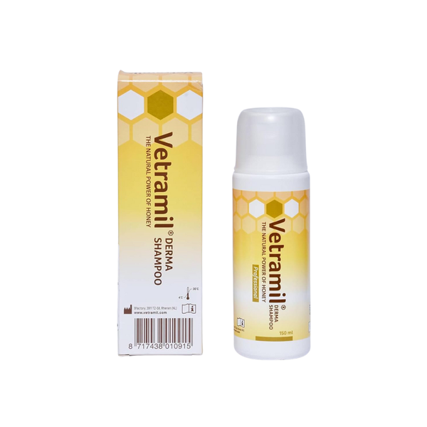 Vetina Vetramil Shampoo with Honey, Aloe vera, Castor oil, 150 ml Ingredients