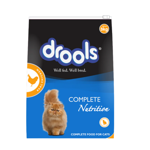 Drools Real Chicken Dry Food - For Cat 3Kg