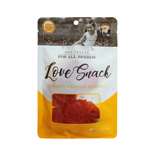 Rena Love Snack Chicken Coins Dog Treat, 85g