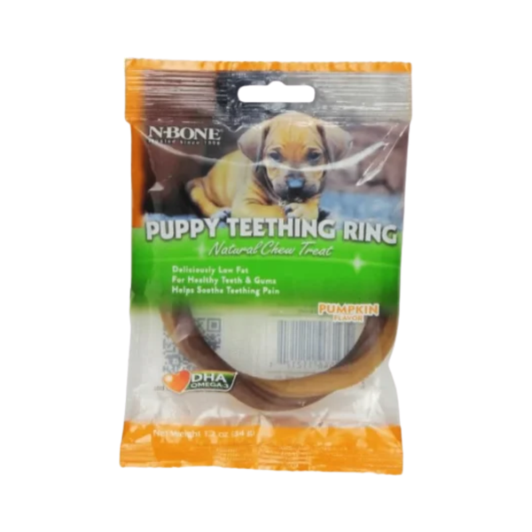 N-Bone Puppy Teething Ring, Pumpkin Flavor, 34g Ingredients