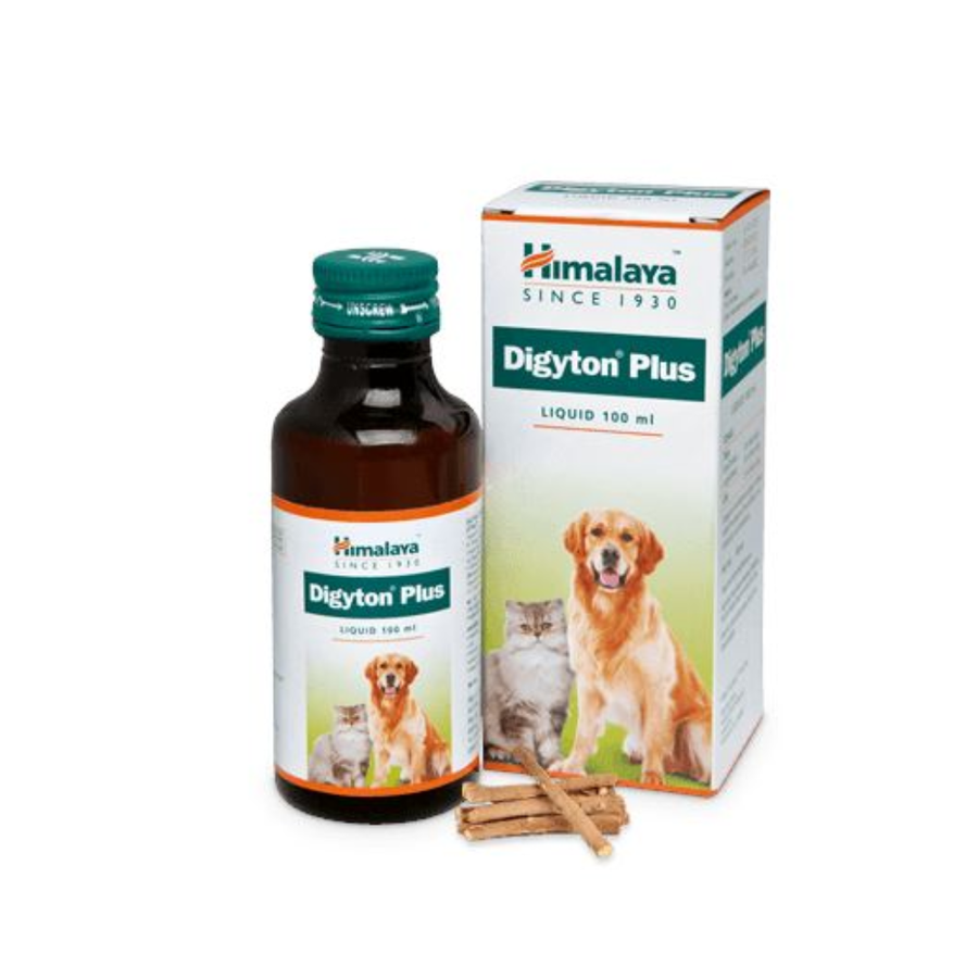 Himalaya Digestive Stimulant Digyton Plus Syrup for Dogs and Cats, 100ml
