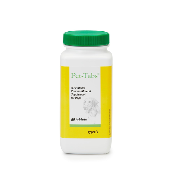 Zoetis Pet Tabs Plus Supplement Tablets for Dogs Ingredients