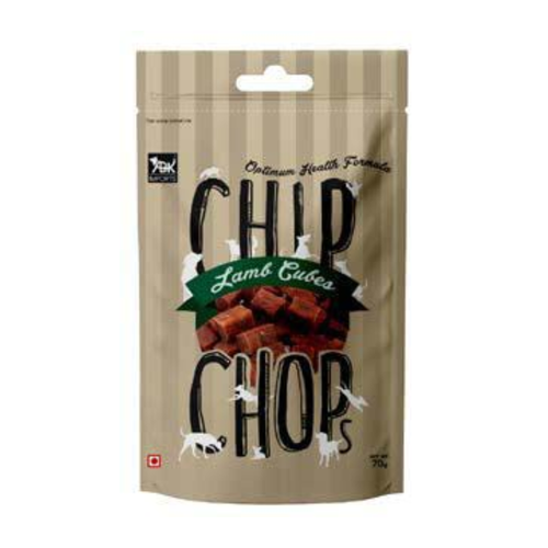 Chip Chops Lamb Cubes Dog Treats, 70g