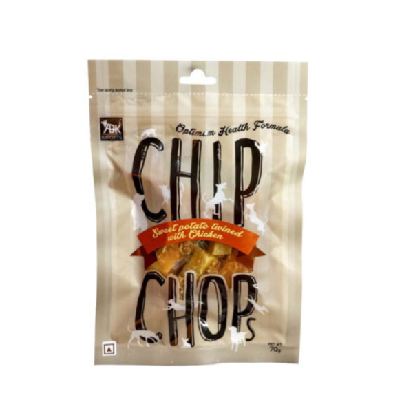 Chip Chops Sweet Potato Chicken Dog Treats, 70g (Pack of 3) Ingredients