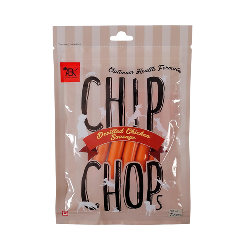 Chip Chops Chicken Sausages Dog Snacks, 75g