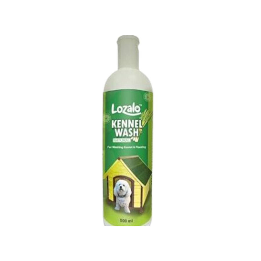 Lozalo Kennel Wash Natural, 500 ml Dog (Pack of 2)