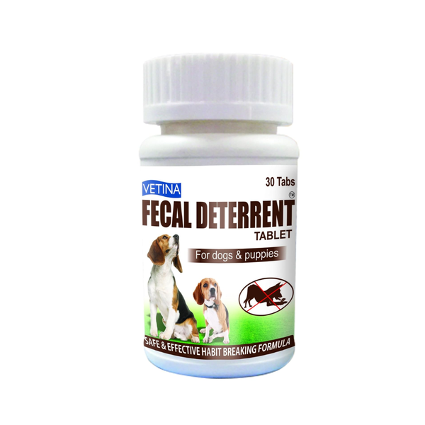 Vetina Fecal Deterrent Tablet for Dogs & Puppies, 30 Tablets Ingredients