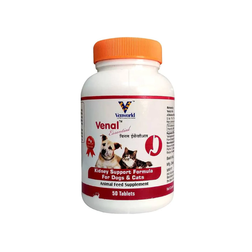 Venkys Venal Essentials for Dogs & Cats, 50 Tablets
