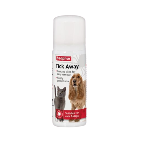 Beaphar Tick Away Spray for Dogs & Cats, 50ml