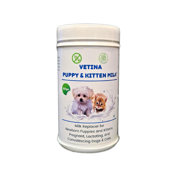 Vetina Puppy & Kitten Powder Milk for Newborn, 200g Ingredients