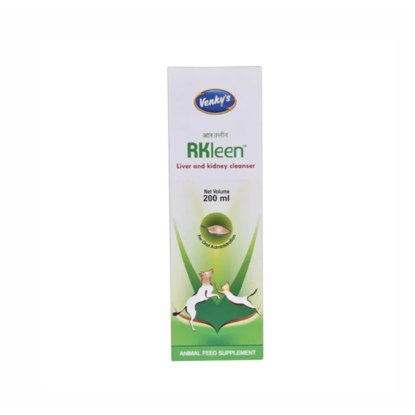 Venky's Rkleen Liver And Kidney Cleanser Supplement 200ml For Dog & Cat Ingredients