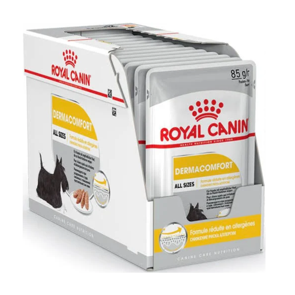 Royal Canin Dermacomfort Care Wet Dog Food Ingredients