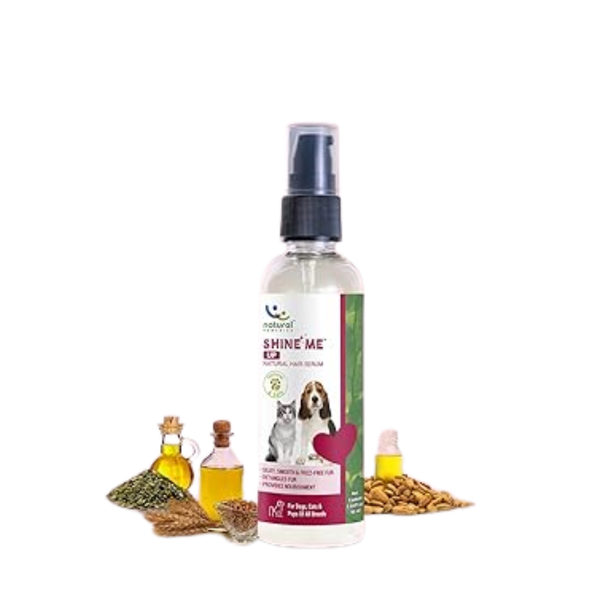 Natural Remedies Shine Me Up Natural Hair Serum for Dogs & Cats, 90 ml Ingredients