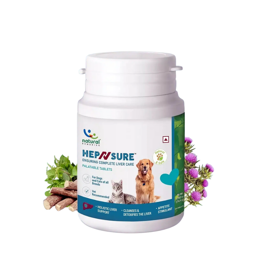 Natural Remedies HepNsure- Liv Care 24 Palatable Tablet for Dog & Cat