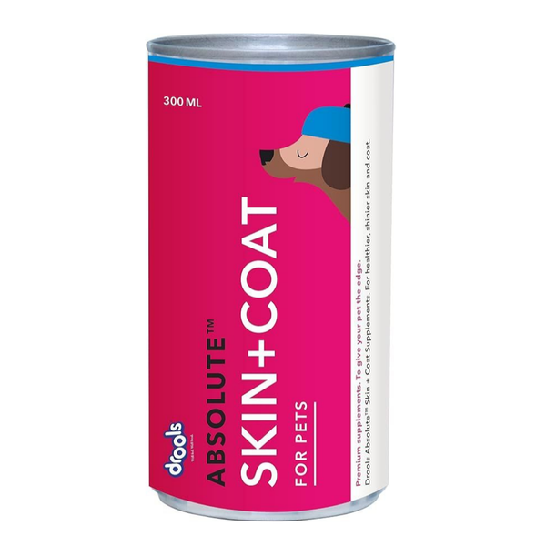 Drools Absolute Skin+Coat Syrup, Dog Supplement - 300 ml Ingredients