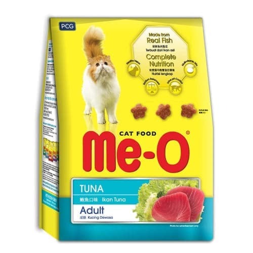 Me-O Tuna Adult Cat Dry Food Ingredients