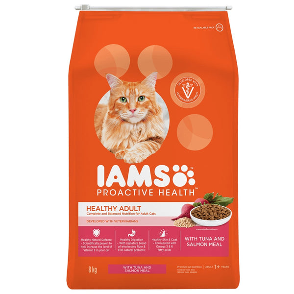 IAMS Proactive Health Healthy Adult With Tuna & Salmon Cat food Ingredients