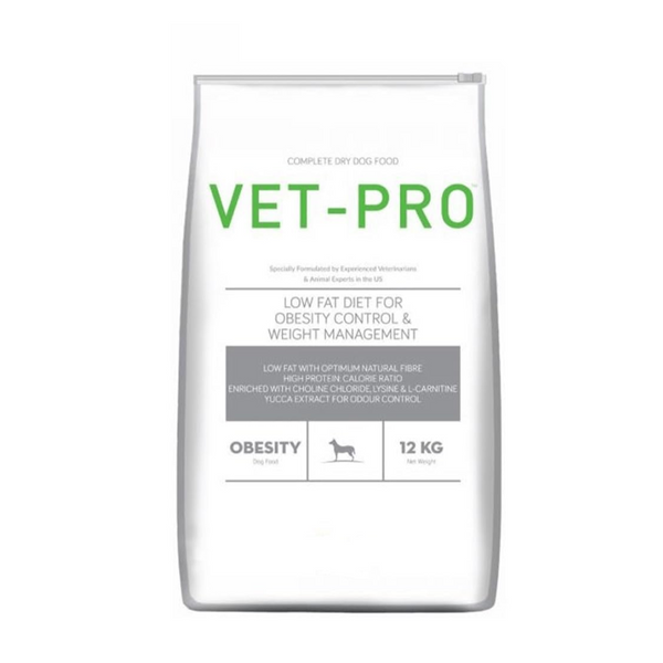 Vet Pro Obesity Adult Dog Food, Chicken Flavor- 12 Kg Ingredients