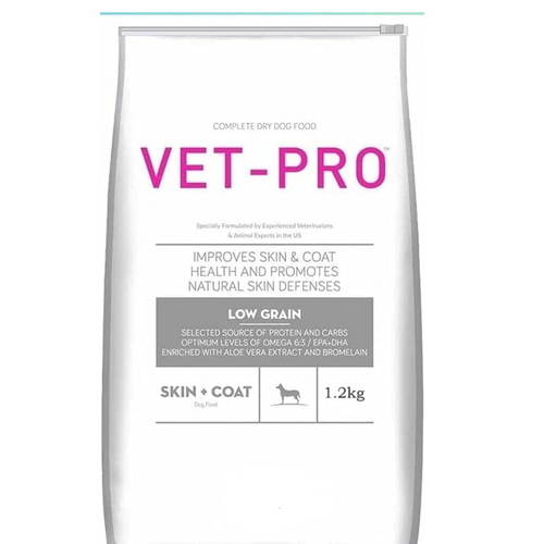 Vet Pro Skin Coat Dry Dog Food 1.2Kg - All Life Stages, Chicken Flavour