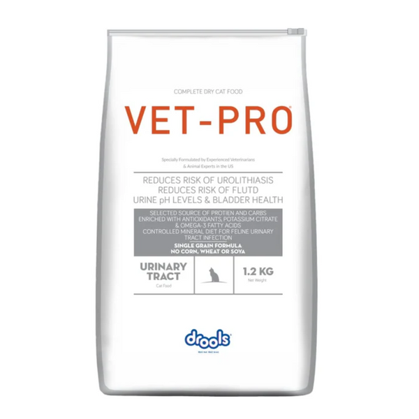 Vet Pro Urinary Tract Adult Cat Dry Food - 1.2 kg Ingredients