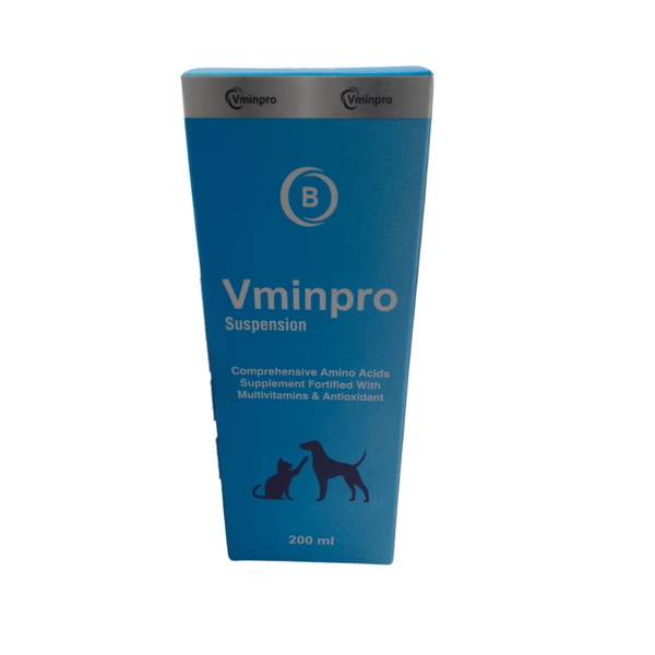 Bionex Vminpro Suspension for Dogs & Cats, 200 ml (Pack of 2) Ingredients