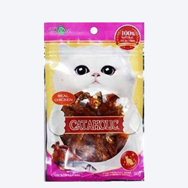 Cataholic Neko Cat Chicken & Fish Spirals, 50g Ingredients