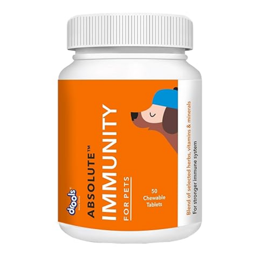 Drools Absolute Immunity Tablet - Dog Supplement, 50 Pcs