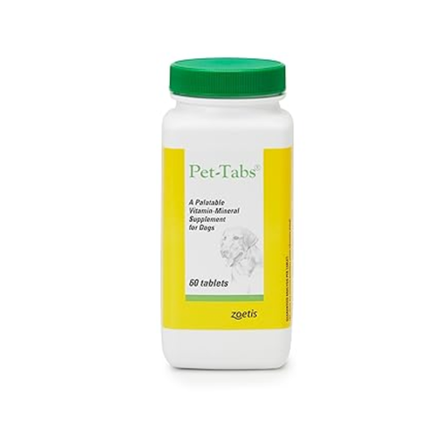 Zoetis Pet-Tabs Vitamin Mineral Supplement - 60 Tablets