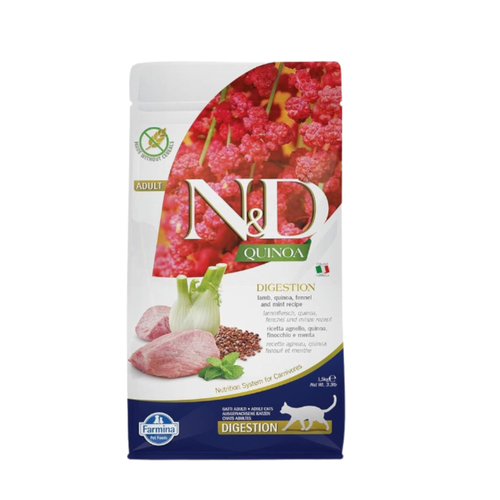 N&D Quinoa Digestion Lamb Adult Dry Food for Cats