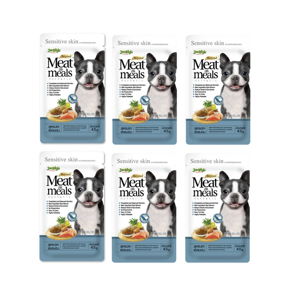 JerHigh Meat as Meal Salmon Recipe, 45g (Pack of 6) Ingredients