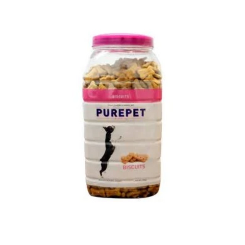 Purepet Dog Treats Biscuits Muttton Flavour 455g - Jar