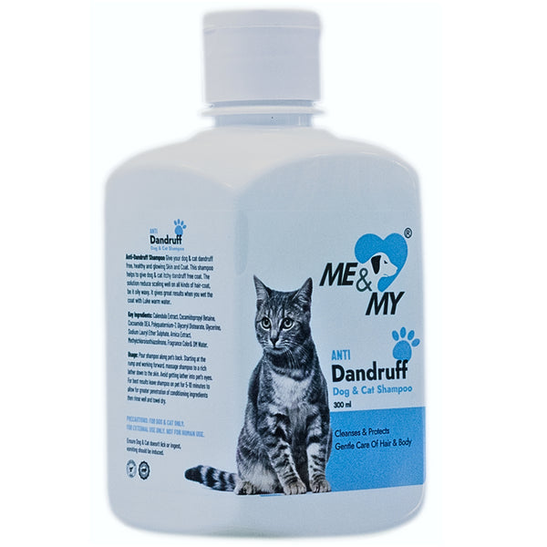 Me & My Anti Dandruff Pet Shampoo for Cats, 200ml Ingredients